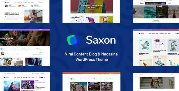 Saxon v1.7.4 – Viral Content Blog & Magazine Theme