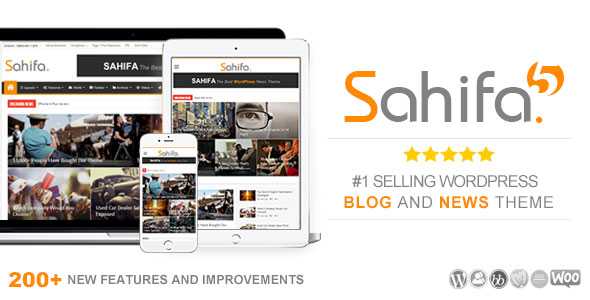 Sahifa v5.7.0 – Responsive WordPress News, Magazine
