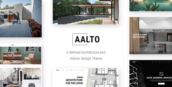 Aalto v1.5 – Architecture and Interior Design Theme