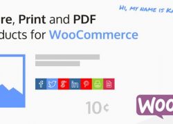 Share, Print and PDF Products for WooCommerce v2.5.1