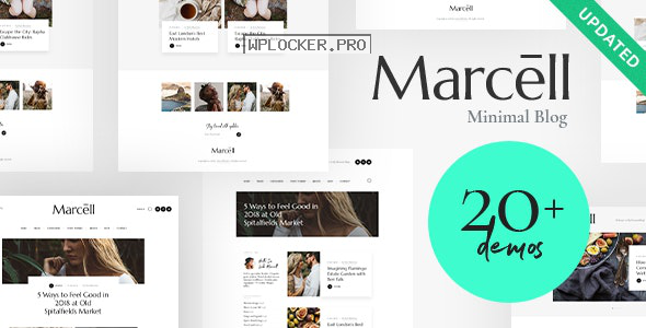 Marcell v1.2.3 – Multi-Concept Personal Blog & Magazine