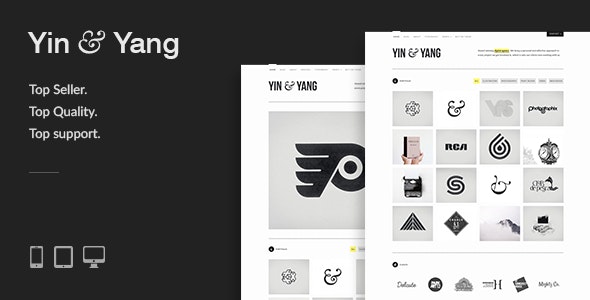 Yin & Yang v3.1.0 – Clean & Interactive WordPress Portfolio Theme