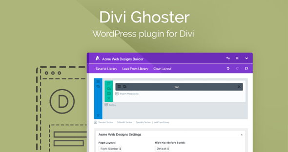 Divi Ghoster v2.2.0 – WordPress Plugin For Divi