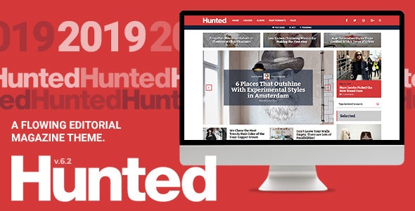 Hunted v7.0 – A Flowing Editorial Magazine Theme