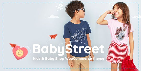 BabyStreet v1.2.6 – WooCommerce Theme for Kids Stores and Baby Shops Clothes and Toys