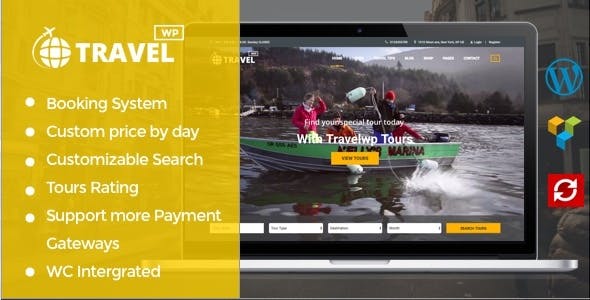 Travel WP v1.6.3 – Tour & Travel WordPress Theme