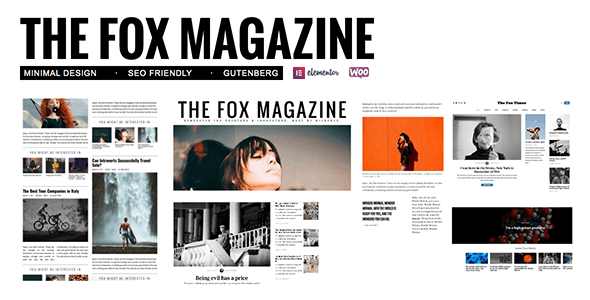 The Fox v4.2.2.1 – Minimal Blog/Magazine Theme For Creators