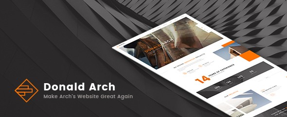 Donald Arch v1.0.8 – Creative Architecture Theme