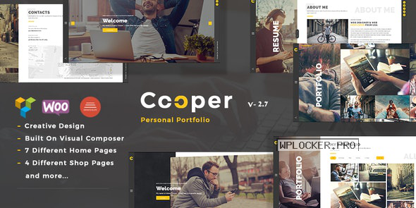 Cooper v4.3 – Creative Responsive Personal Portfolio Theme
