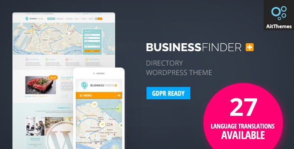 Business Finder v2.69 – Directory Listing WordPress Theme
