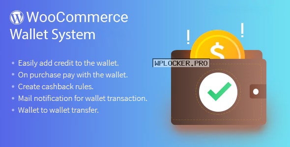 WordPress WooCommerce Wallet System Plugin v3.5.1