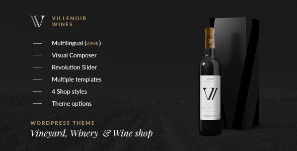 Villenoir v4.7 – Vineyard, Winery & Wine Shop