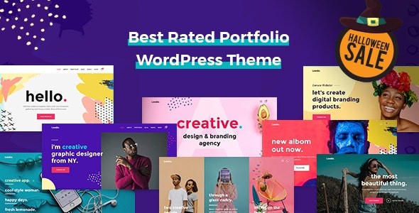 Leedo v1.1.8 – Modern, Colorful & Creative Portfolio WordPress Theme