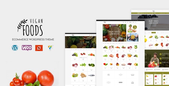 Vegan Food v5.2.10 – Organic Store, Farm Responsive Theme