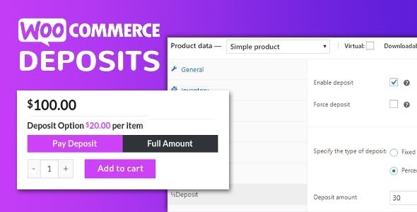 WooCommerce Deposits v2.5.9 – Partial Payments Plugin