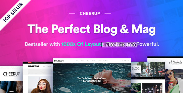 CheerUp v7.5.1 – Blog / Magazine – WordPress Blog Theme
