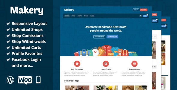 Makery v1.24 – Themeforest Marketplace WordPress Theme