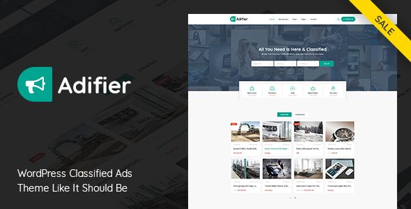 Adifier v3.8.2 – Classified Ads WordPress Theme