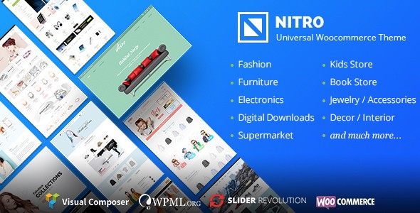 Nitro v1.7.5 – Universal WooCommerce Theme