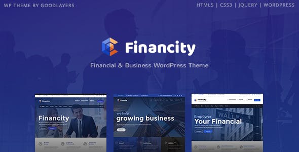 Financity v1.2.3 – Business / Financial / Finance WordPress Theme