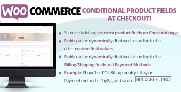 Conditional Product Fields at Checkout v5.1
