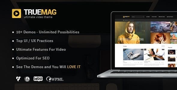 True Mag v4.3.1 – WordPress Theme for Video and Magazine