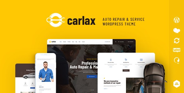 Carlax v1.0.2 – Car Parts Store & Auto Service Theme