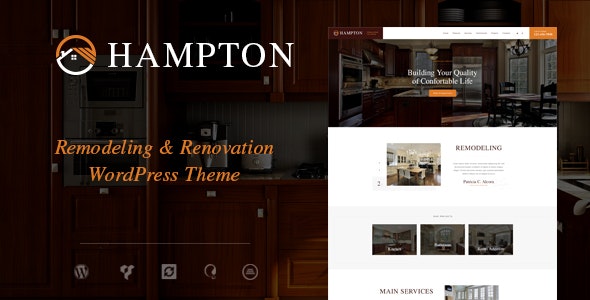 Hampton v1.1.5 – Home Design and House Renovation WordPress Theme