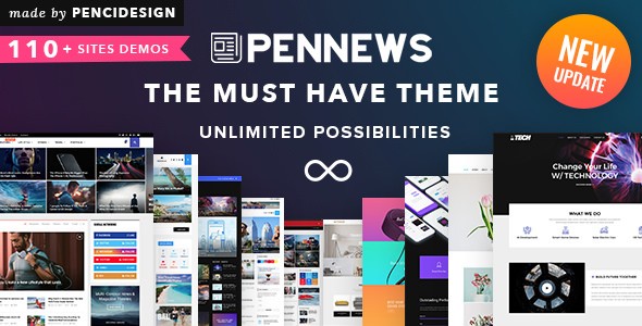 PenNews v6.5.7 – News/ Magazine/ Business/ Portfolio