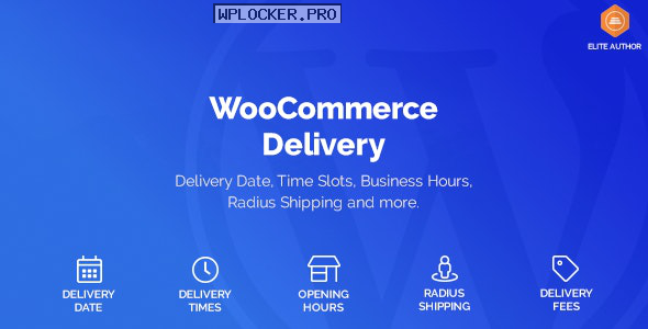 WooCommerce Delivery v1.1.14 – Delivery Date & Time Slots
