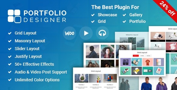 Portfolio Designer v2.3 – WordPress Portfolio Plugin