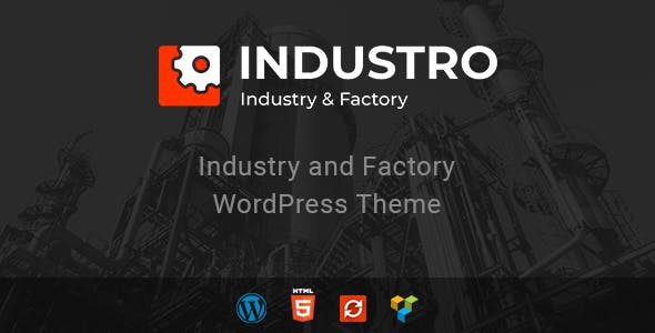 Industro v1.0.6.2 – Industry & Factory WordPress Theme