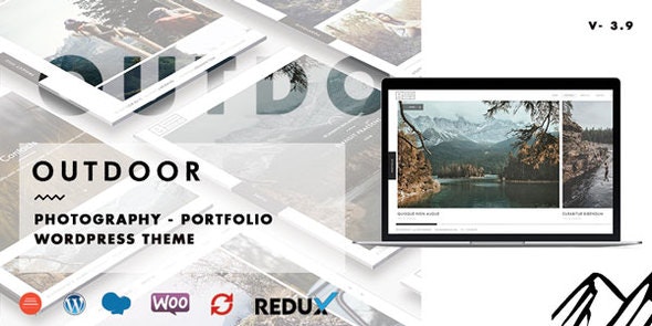 Outdoor v3.9.0 – Creative Photography / Portfolio WordPress Theme