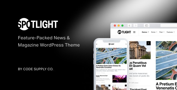 Spotlight v1.5.7 – Feature-Packed News & Magazine Theme