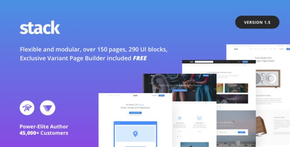 Stack v10.5.17 – Multi-Purpose Theme with Variant Page Builder