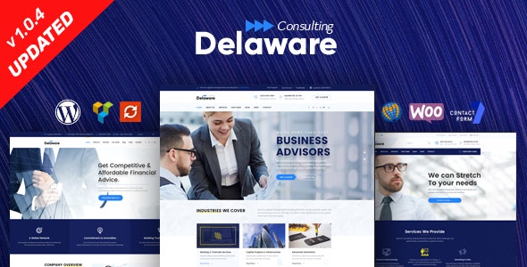 Delaware v1.0.4 – Consulting and Finance WordPress Theme