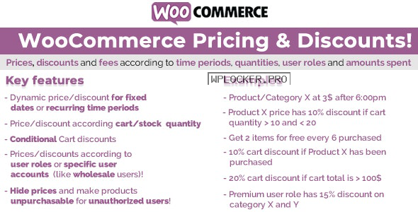 WooCommerce Pricing & Discounts! v13.1