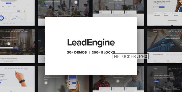 LeadEngine v2.7 – Multi-Purpose Theme with Page Builder