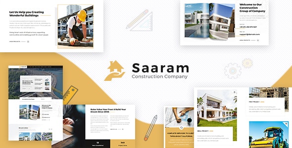 Saaram v1.2 – Architect WordPress