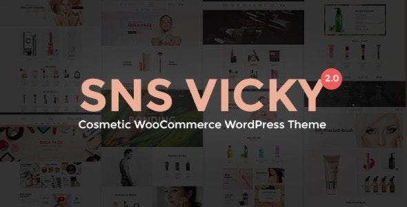 SNS Vicky v2.7 – Cosmetic WooCommerce WordPress Theme
