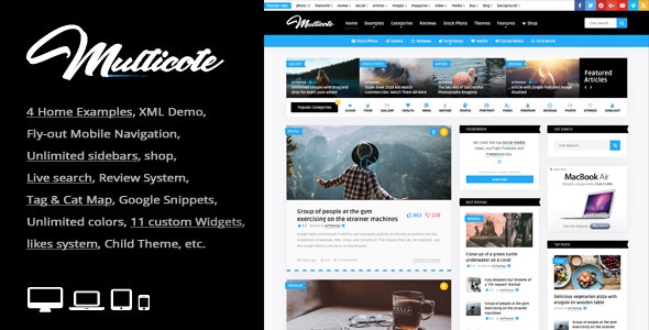 Multicote v2.1 – Magazine and WooCommerce WordPress Theme