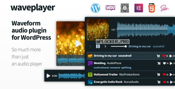 WavePlayer v3.1.3 – Audio Player with Waveform and Playlist