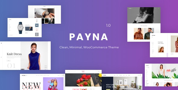 Payna v1.0.5 – Clean, Minimal WooCommerce Theme