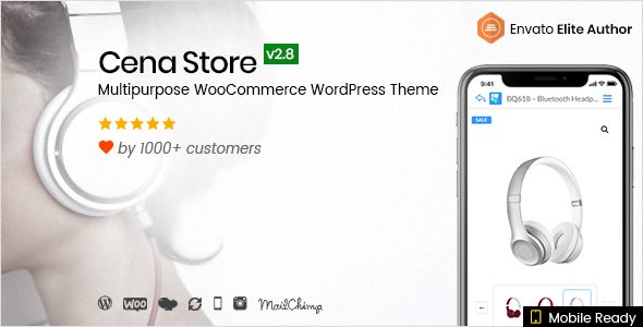 Cena Store v2.8.8 – Multipurpose WooCommerce Theme