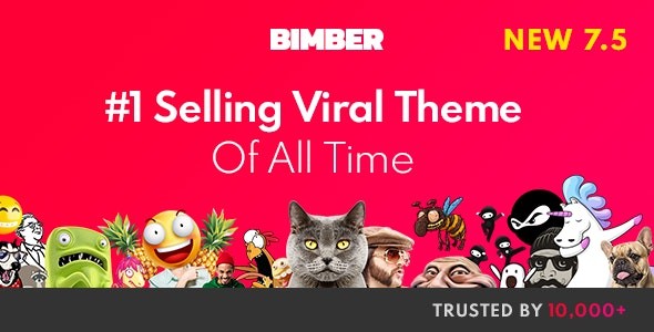 Bimber v7.5.1 – Viral Magazine WordPress Theme