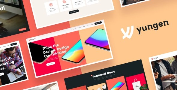 Yungen v1.0 – Modern Digital Agency Business WordPress Theme