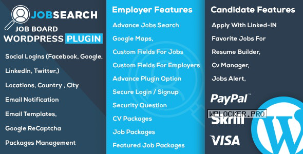 JobSearch v1.6.3 – WP Job Board WordPress Plugin