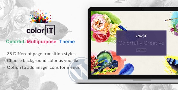 Color Folio v1.3 – Portfolio WordPress