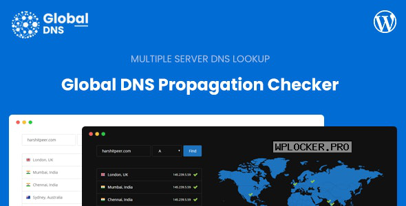 Global DNS v1.3.0 – Multiple Server – DNS Propagation Checker – WP