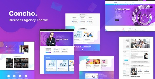 Concho v1.2 – HR, Consulting Services WordPress Theme